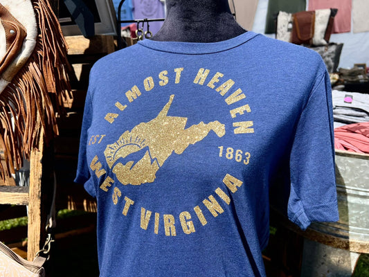 Almost Heaven WV Tee