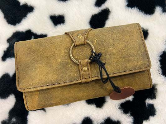 Dark Tan Leather - Wallet