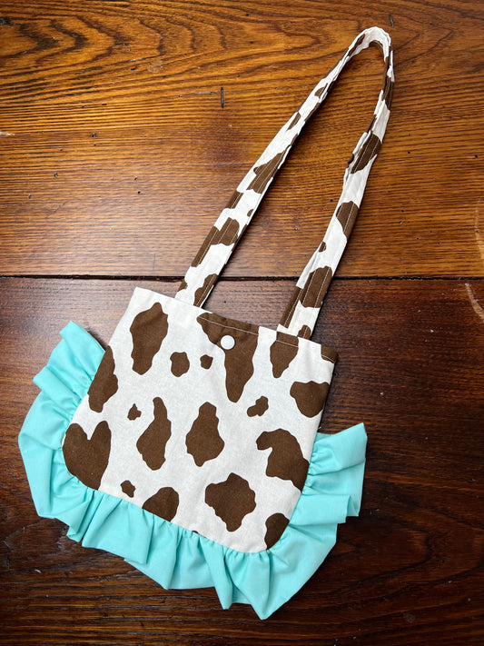Brown Cow Print - Toddler Purse