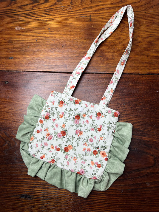 Sage Floral - Toddler Purse