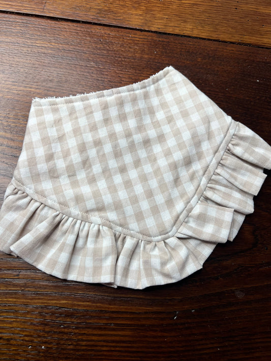 Gingham Bib (G)