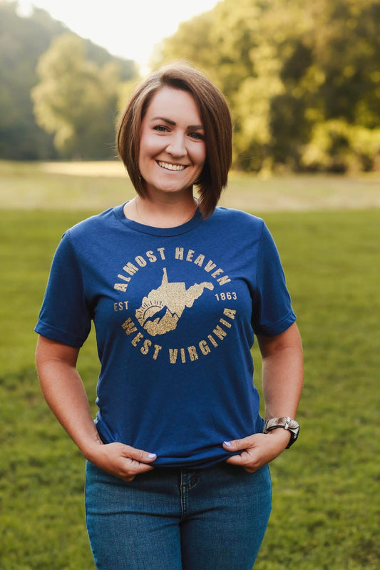 Almost Heaven WV Tee