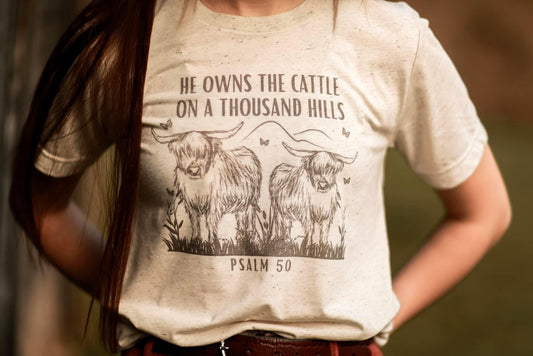 Psalm 50 Cattle Tee