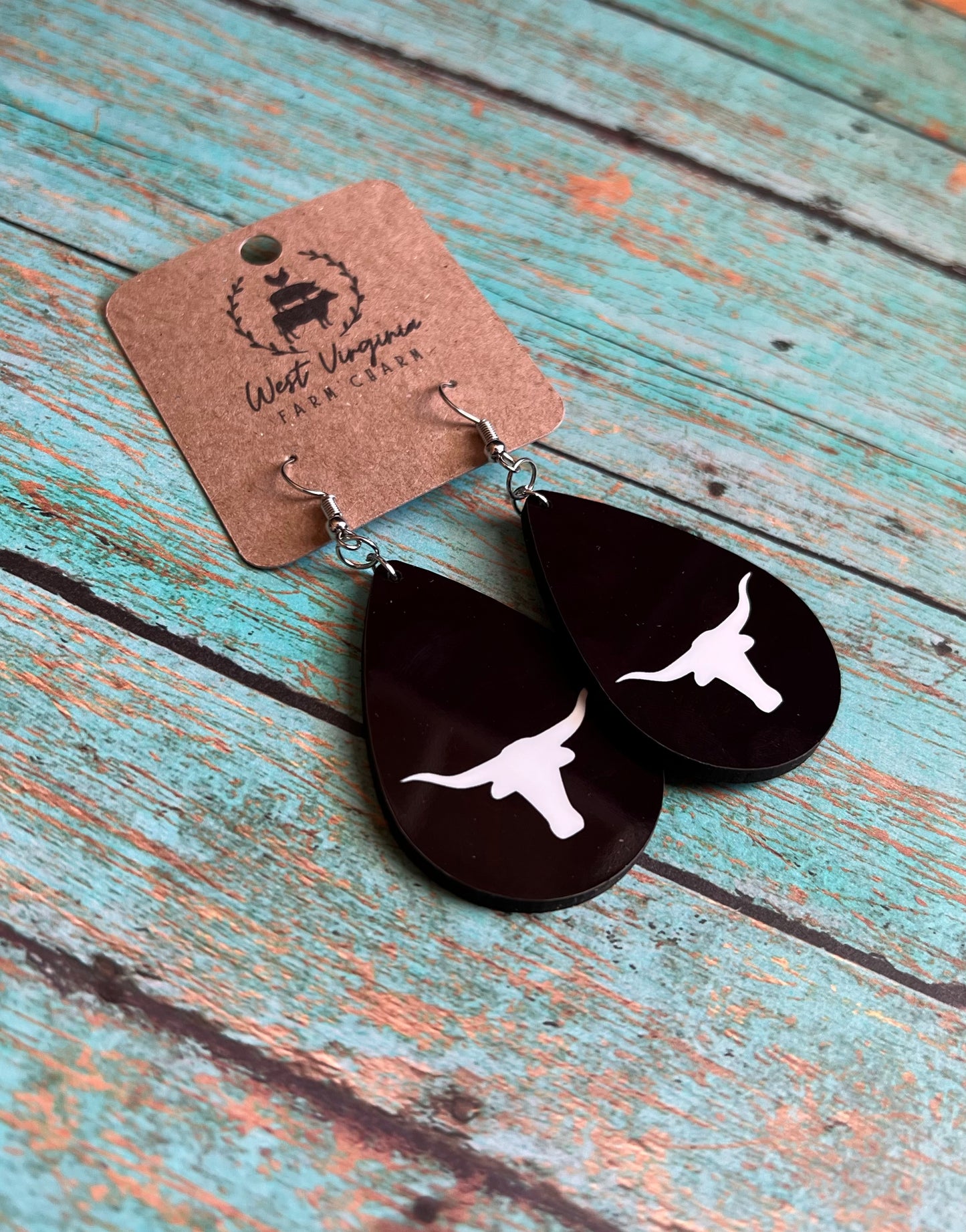 Longhorn - Earrings