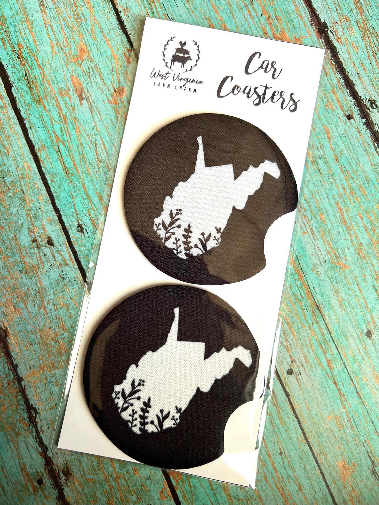 Floral WV - Coasters